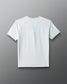 White t-shirt on a gray background