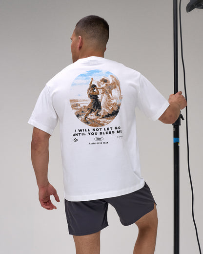 RUDIS Motto Faith Over Fear Heavyweight T-Shirt