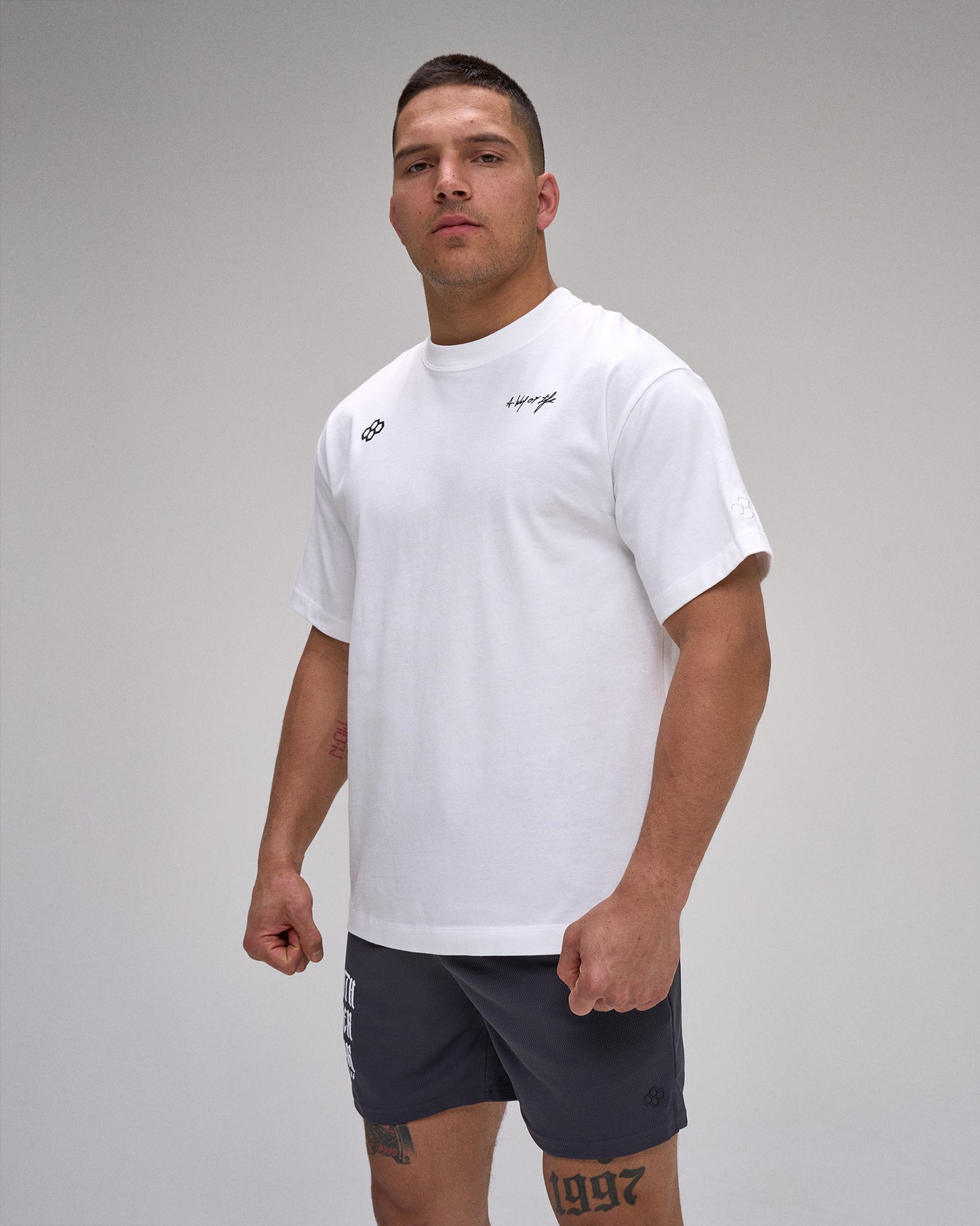 Motto Faith Over Fear Heavyweight T-Shirt