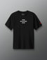 Black t-shirt with 'IRON SHARPENS IRON' text on a gray background
