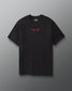 Black t-shirt with red 'A Way of life' text on a gray background