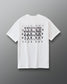 White t-shirt with black 'Wrestling fear not' text on a gray background