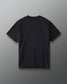 Back view of RUDIS Script Wrestling Classic Cotton T-Shirt in Black with a clean back design and tonal RUDIS branding below the collar.