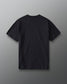 Back view of RUDIS Wrestling Classic Cotton T-Shirt in Black with subtle tonal RUDIS branding below the collar.