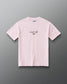 Front view of the RUDIS Faith Over Fear Classic Cotton T-Shirt in Washed Pink featuring black A Way of Life chest graphic.