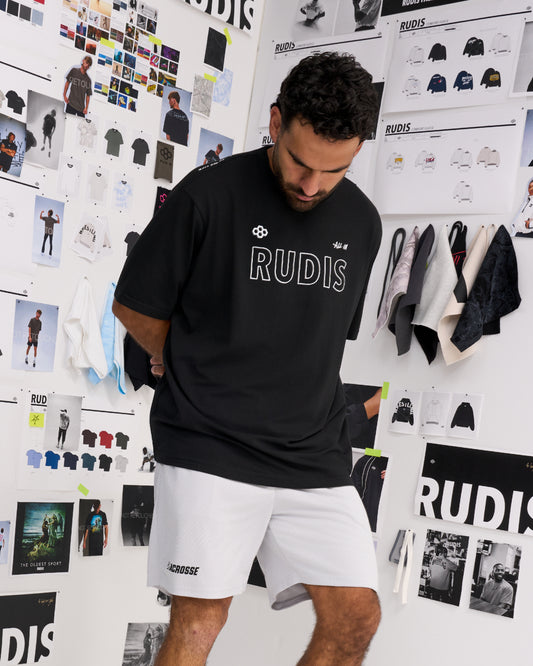 RUDIS Outline Boxy Hybrid T-Shirt