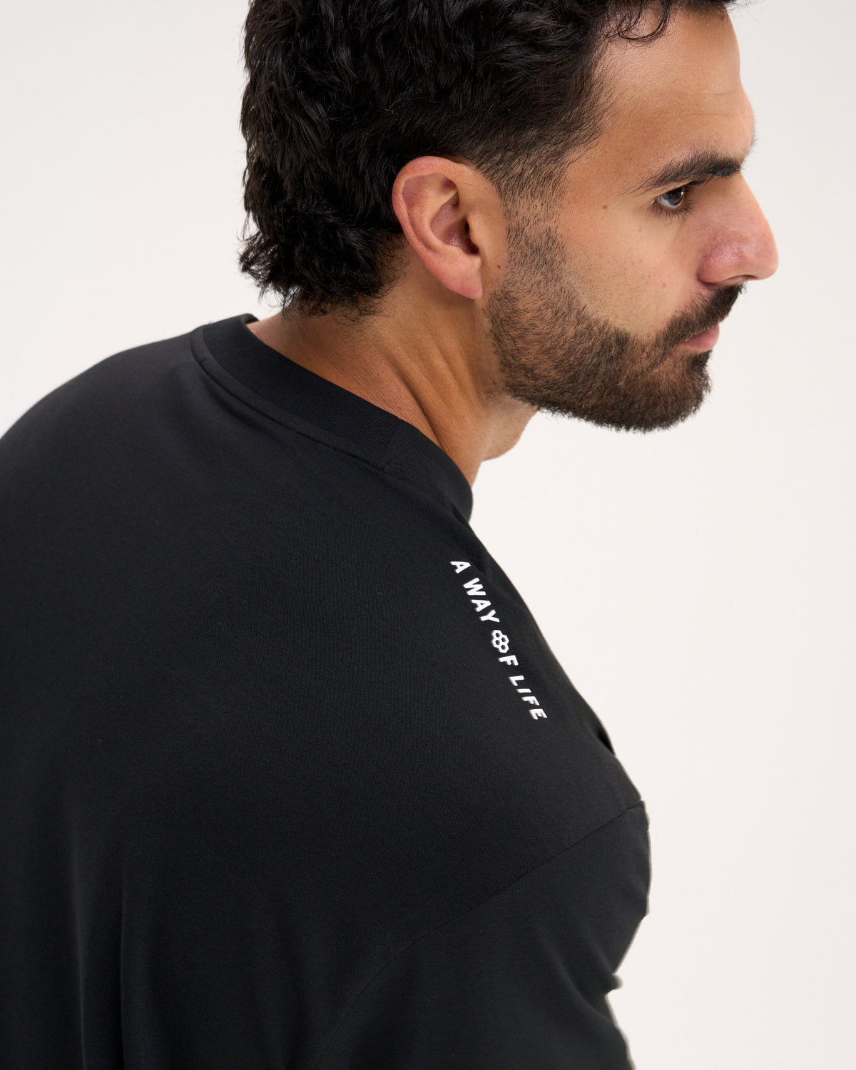 RUDIS Outline Boxy Hybrid T-Shirt