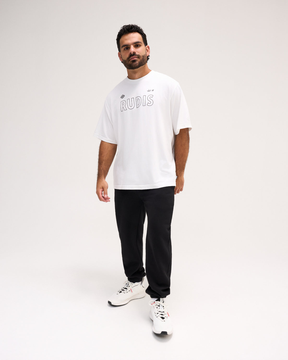 RUDIS Outline Boxy Hybrid T-Shirt