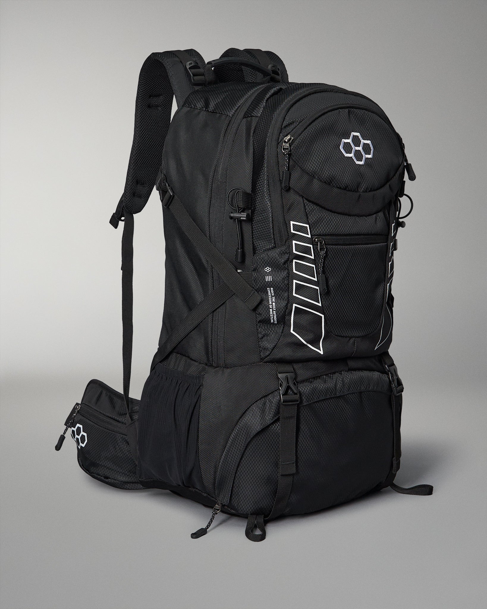 gear rucksack RUDIS Genesis Gearpack IV - Black/White - Dominate the Mat in Style Color:flashgrey’n’green type_electric-bikes Damen Fahrrad The LA Police Gear