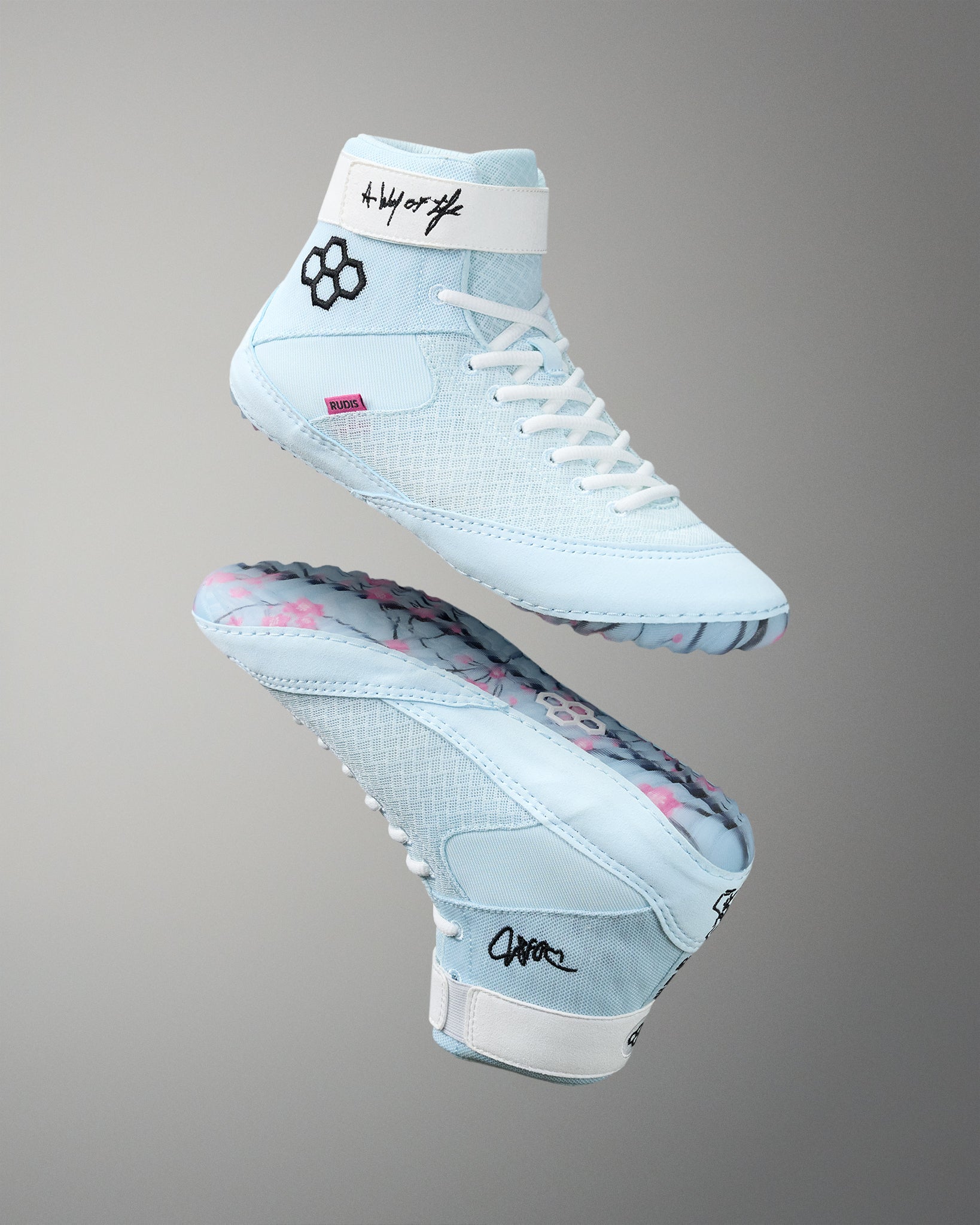 シューズ Samurai RUDIS Samurai Speed Adult Wrestling Shoes - Cherry Blossom | RUDIS