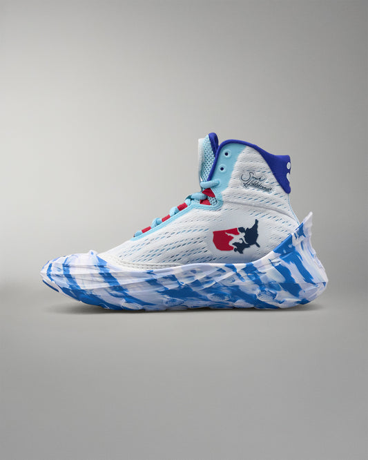 RUDIS Wrestling Shoe Covers - Blue Camo