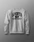 Gray sweatshirt with 'Sports Illustrated' text on a gray background