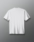 White t-shirt on a gray background