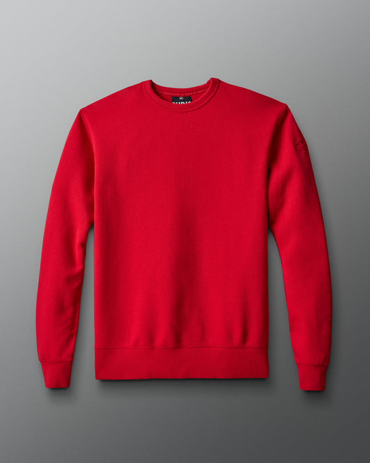 Comfort Fleece Teams Crewneck - Red