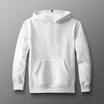 Comfort Fleece Hoodie - White