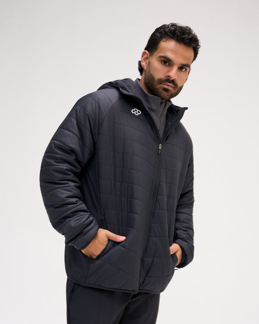 RUDIS Insulated Puffer Jacket - Black