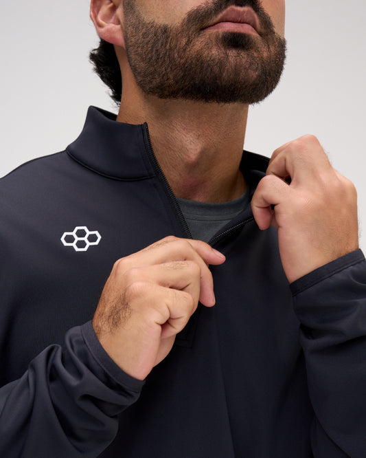 RUDIS Victory 1/4 Zip Jacket - Black