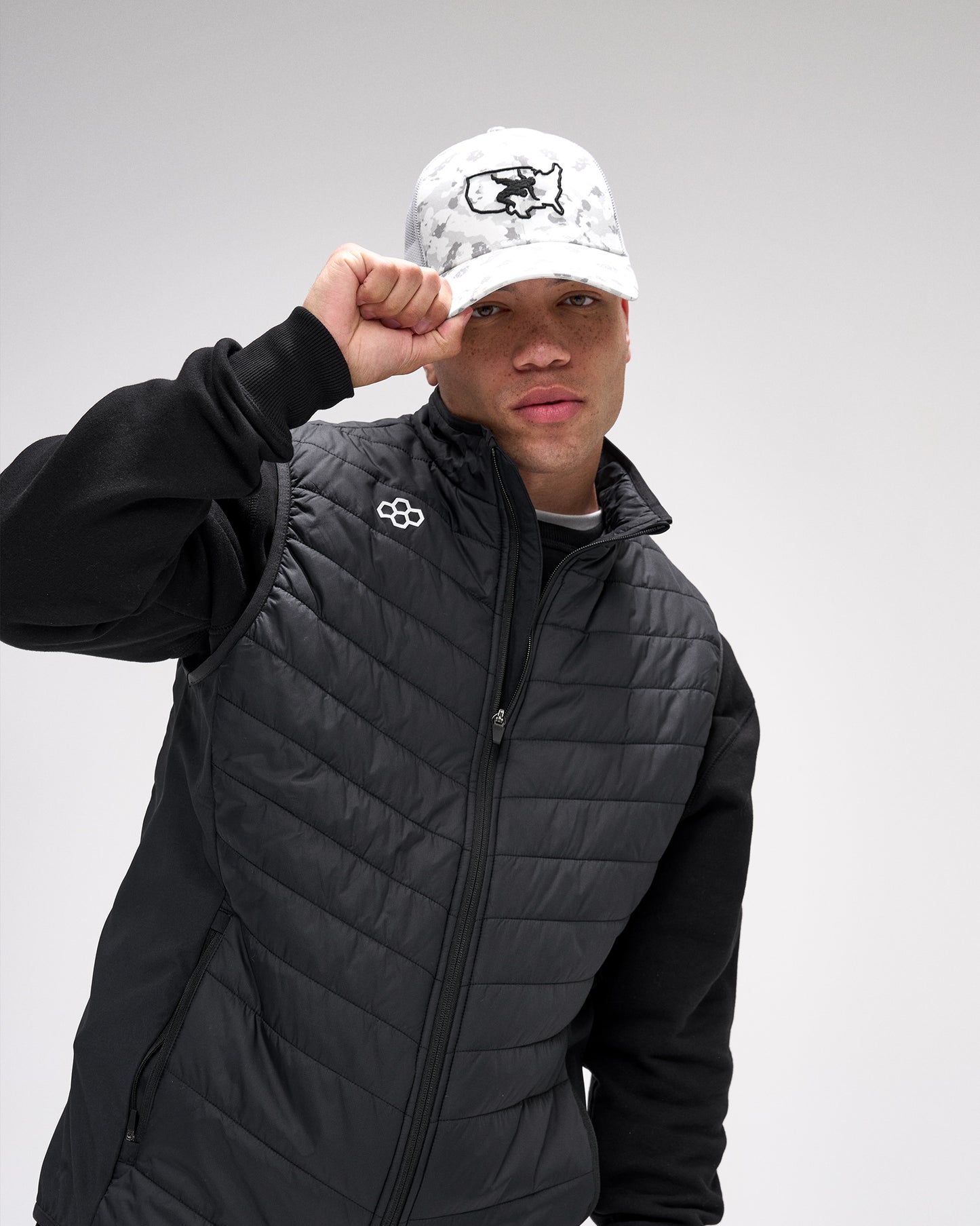 RUDIS Insulated Puffer Vest - Black