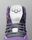 Close-up of the RUDIS Colt 4.0 Shredder wrestling shoe tongue and lace system.