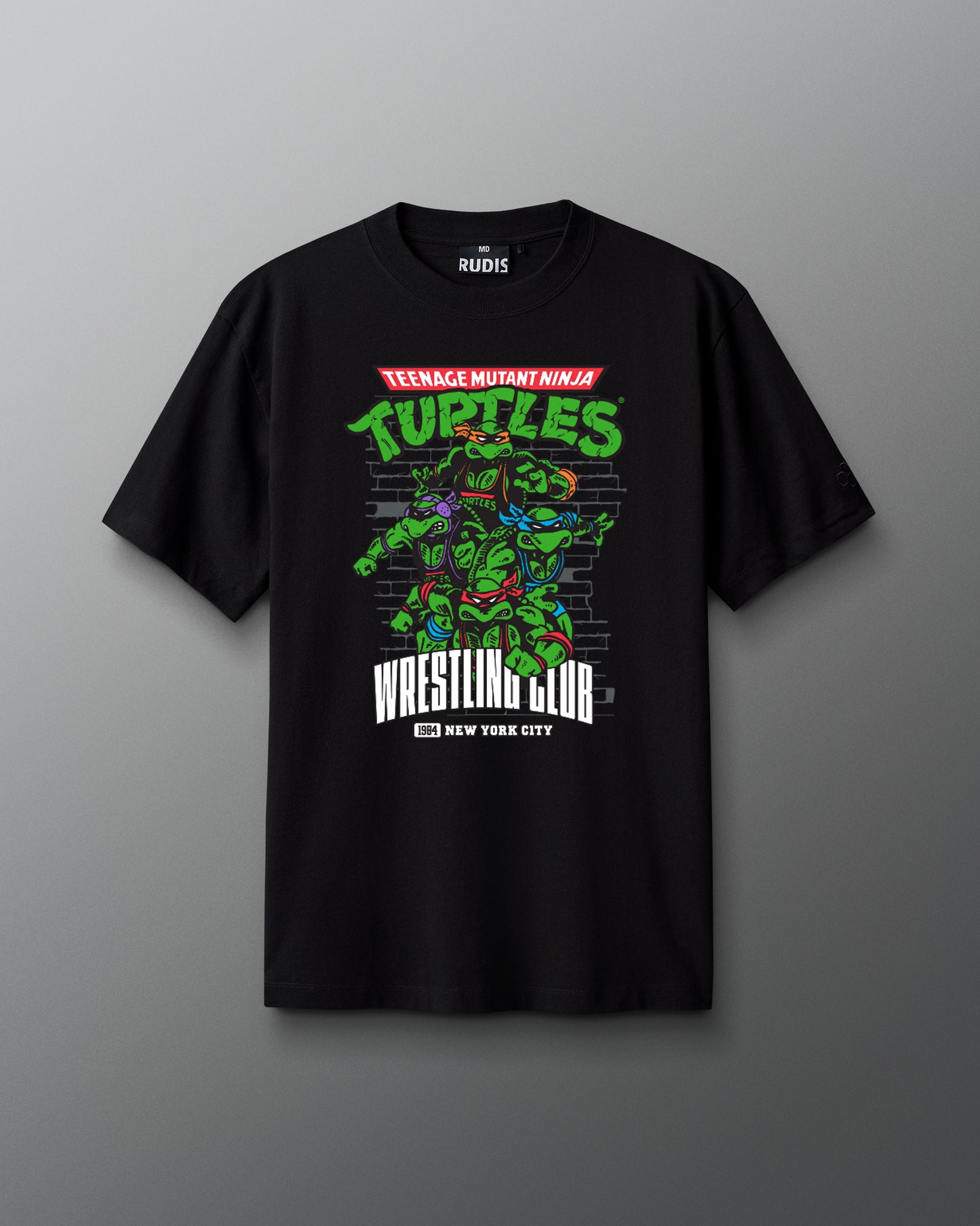 TMNT Wrestling Club Heavyweight T-Shirt