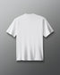 White t-shirt on a gray background