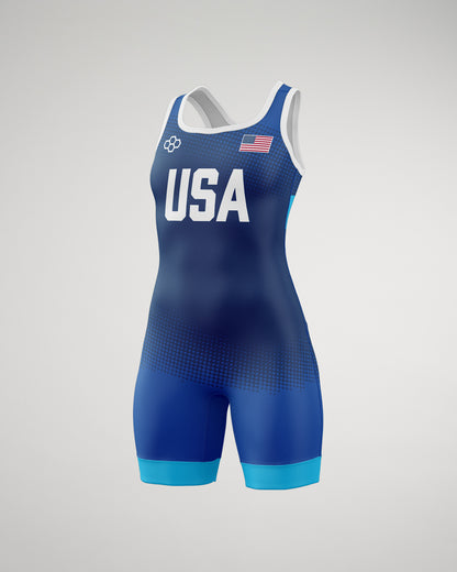 Débardeur de lutte USA Triumph pour fille Elite