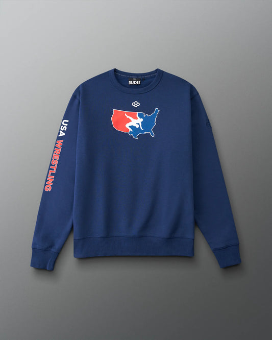 VIK - USAW Logo Comfort Fleece Crewneck