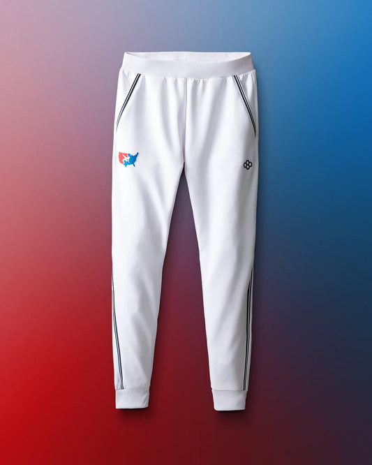 VIK - USA Wrestling Chronicle Elite Jogger - White