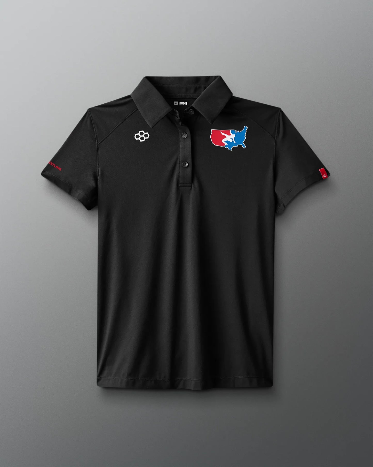 VIK - USA Wrestling Map Logo Women's Classic Performance Polo
