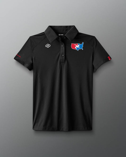 VIK - USA Wrestling Map Logo Women's Classic Performance Polo