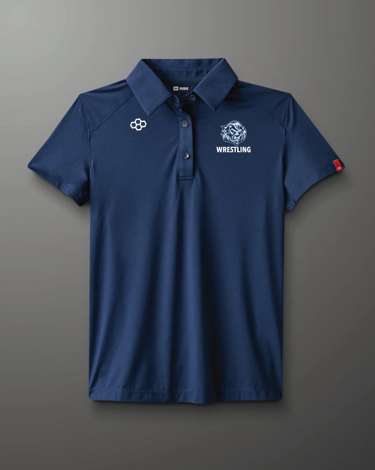 RUDIS Women's Classic Performance Hex Polo - Navy