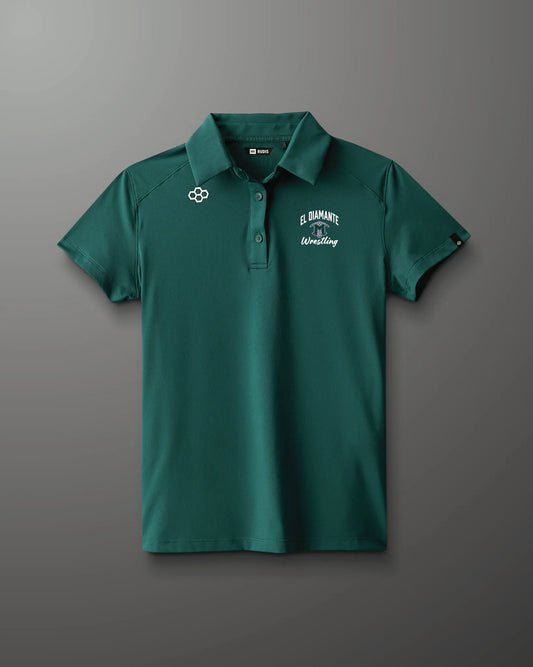 RUDIS Women's Classic Performance Hex Polo - Emerald