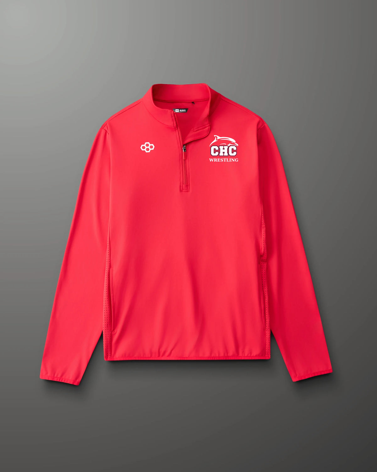 RUDIS Victory 1/4 Zip - Red
