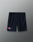 VIK - USA Wrestling Map Logo 7" Mesh Shorts - Navy