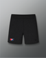 VIK - USA Wrestling Map Logo 7" Mesh Shorts - Black