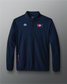 VIK - USA Wrestling Map Logo Victory 1/4 Zip Jacket - Navy