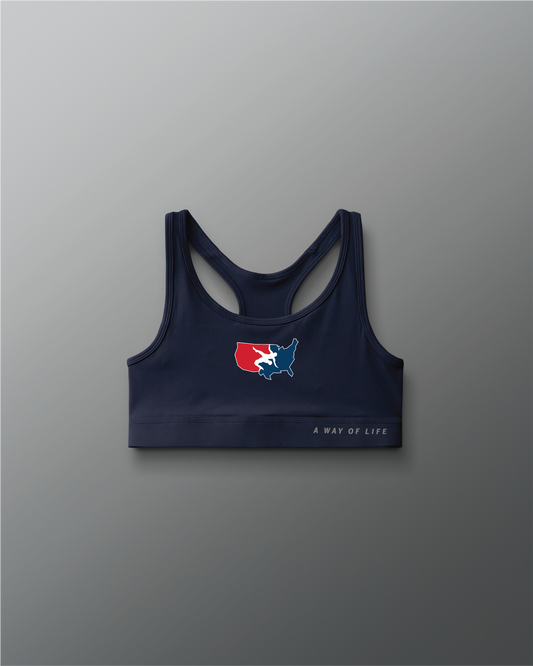 VIK - USAW Logo Women's Sports Bra