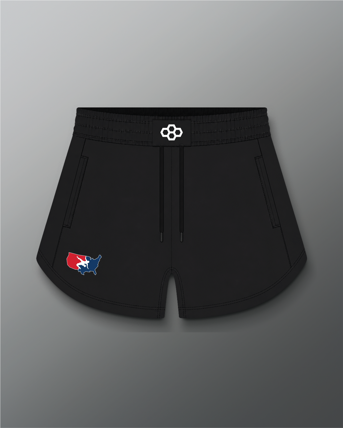 VIK - USA Wrestling Women's Movement 3" Shorts