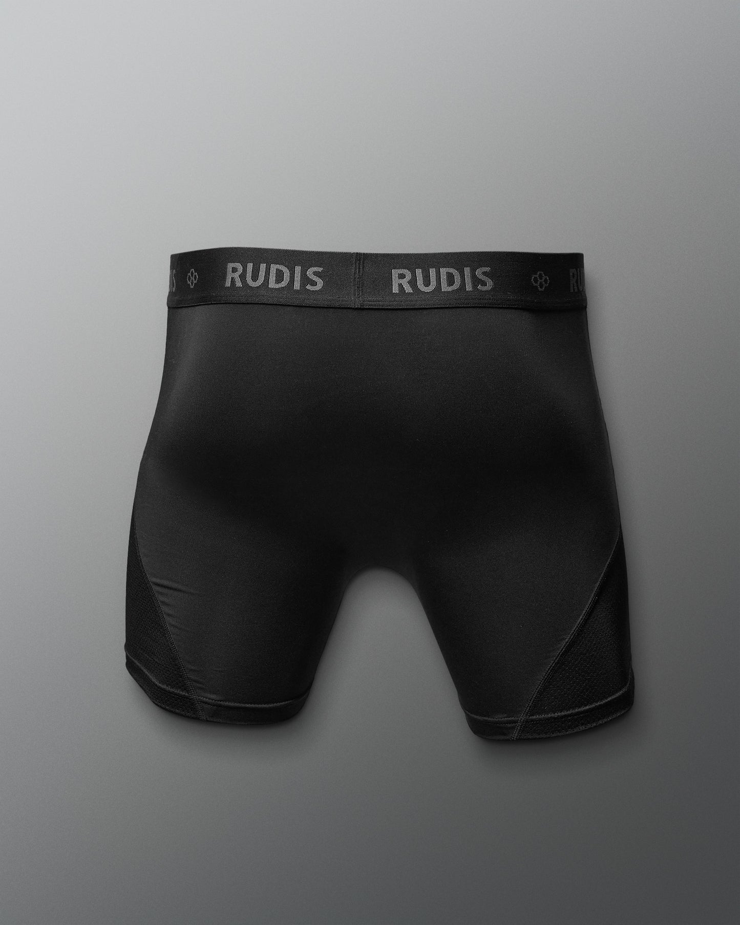 RUDIS Essential Black/Black Adult Boxer Brief