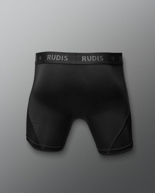 RUDIS Essential Black/Black Adult Boxer Brief