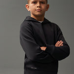 Sweat à capuche RUDIS COOL-FEEL pour jeunes - Noir