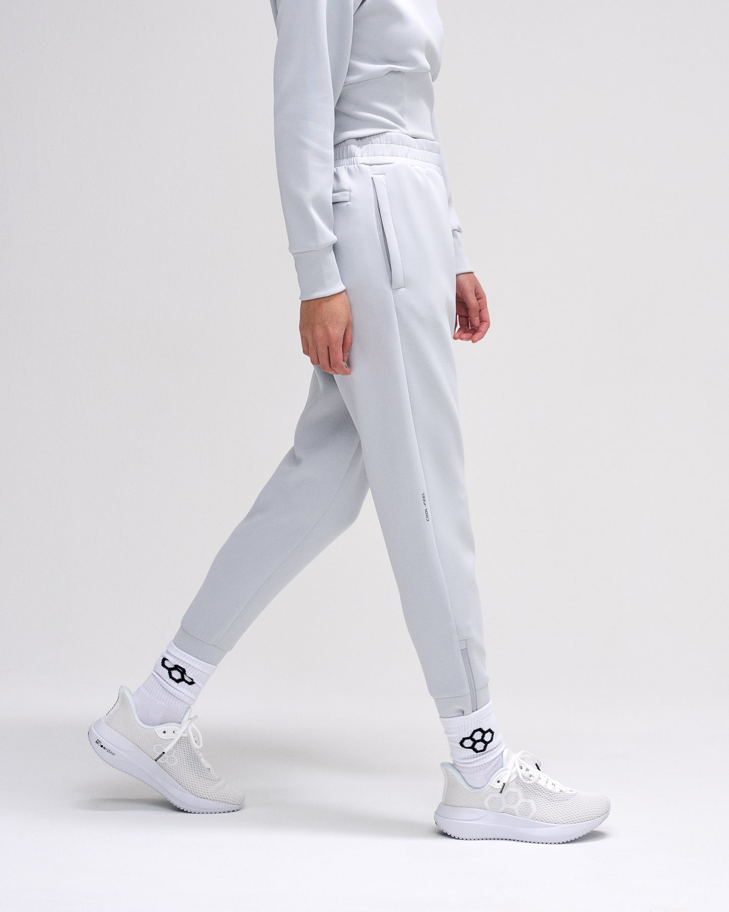 Pantalon de jogging RUDIS COOL-FEEL - Gris lunaire