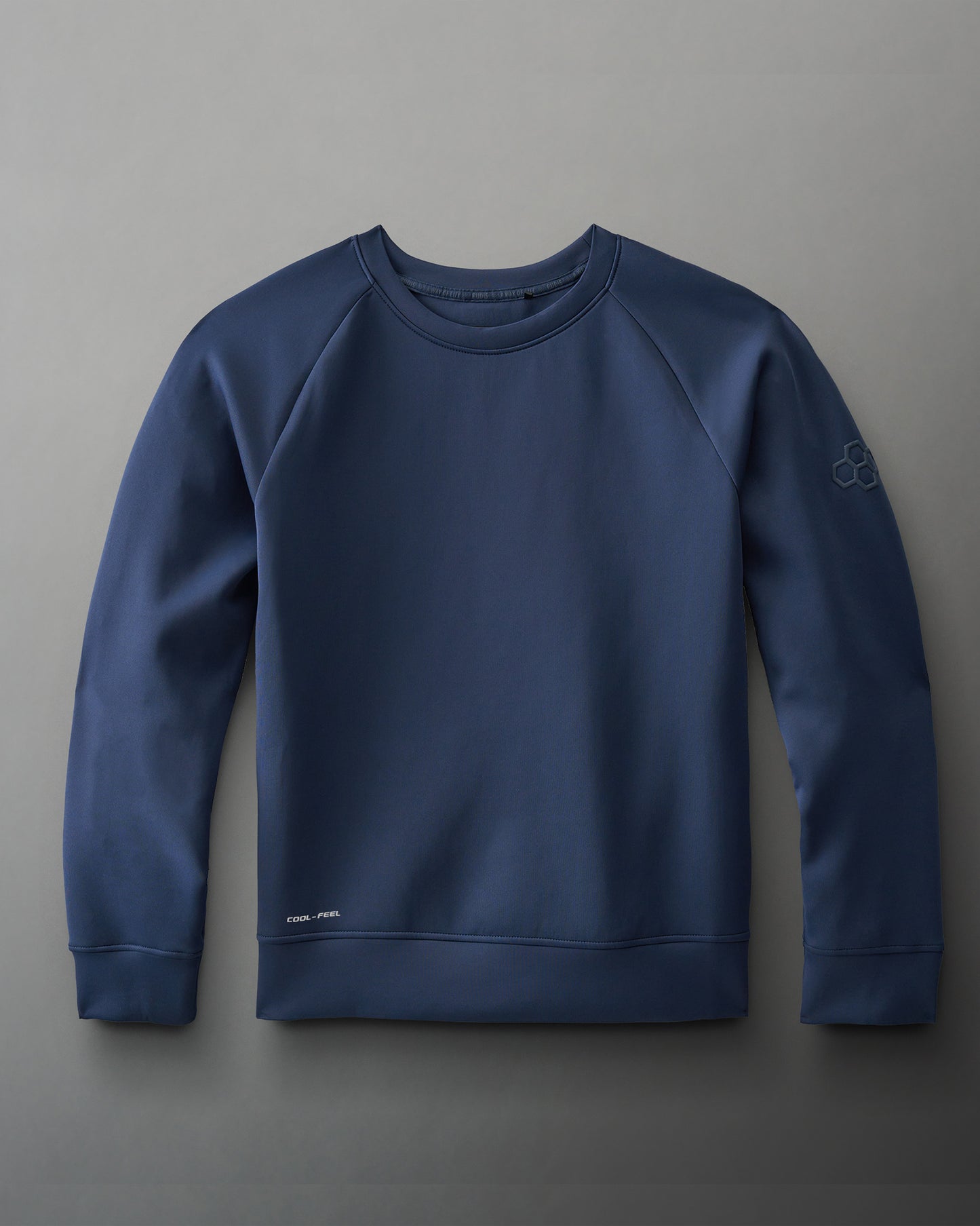RUDIS COOLFEEL Youth Crewneck Navy Shop Performance Crewnecks RUDIS