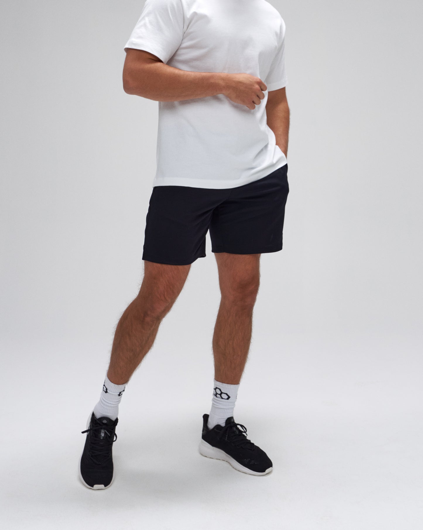 Short en maille RUDIS 6" 2.0 - Noir