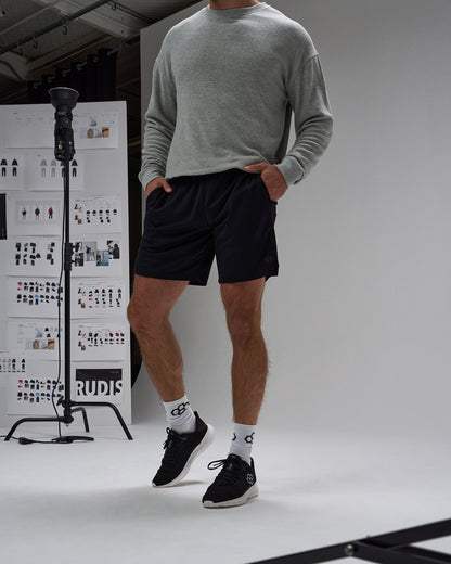 RUDIS 8" 2.0 Mesh Shorts - Black