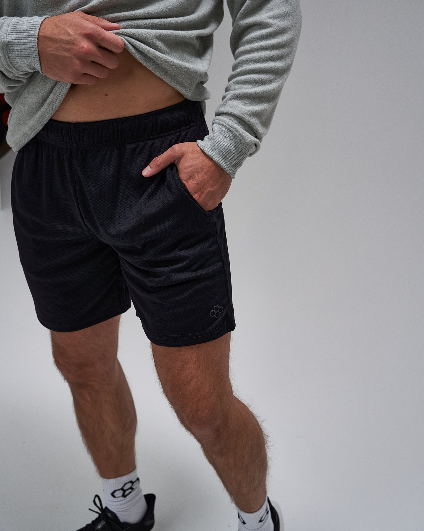 RUDIS 8" 2.0 Mesh Shorts - Black