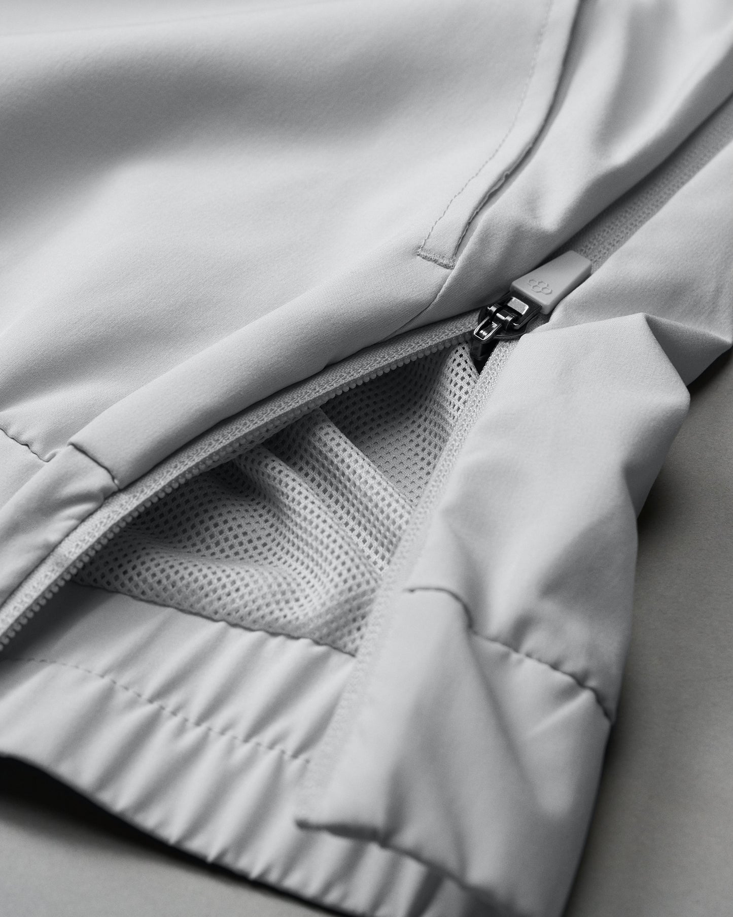 RUDIS 1/4 Zip Windbreaker - Lunar Gray