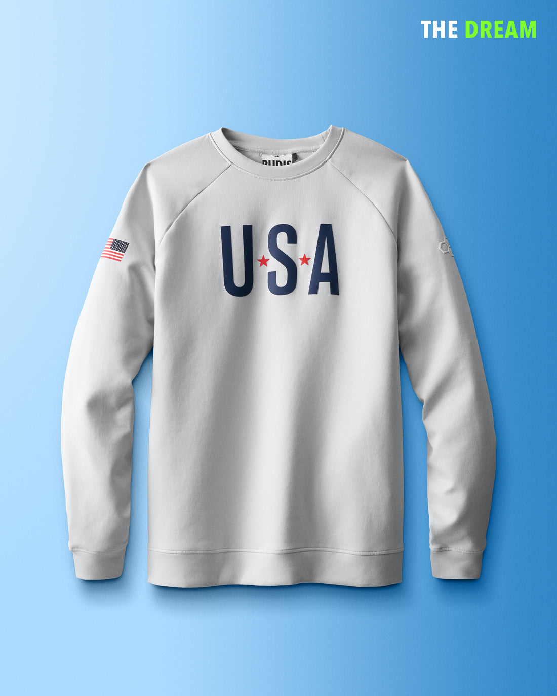 RUDIS USA Ultimate Crewneck - Command Your Comfort & Style | RUDIS