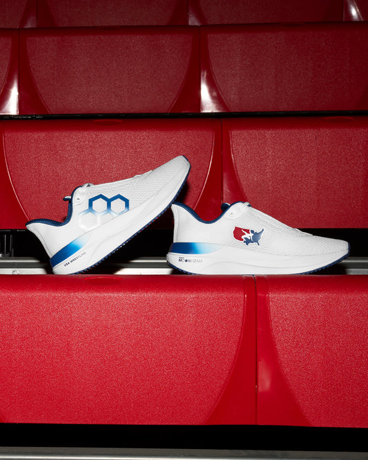USA Wrestling Quest Adult Lifestyle Runner - USA White