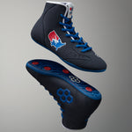 USA Wrestling International Adult Wrestling Shoes - USA Black